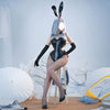 Genshin Impact Shenhe Bunny Girl Cosplay Costume