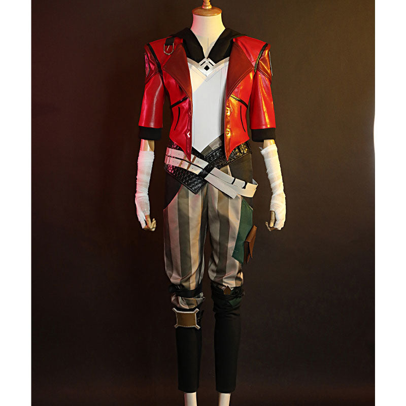 Game LOL Arcane Vi Fullset Cosplay Costumes