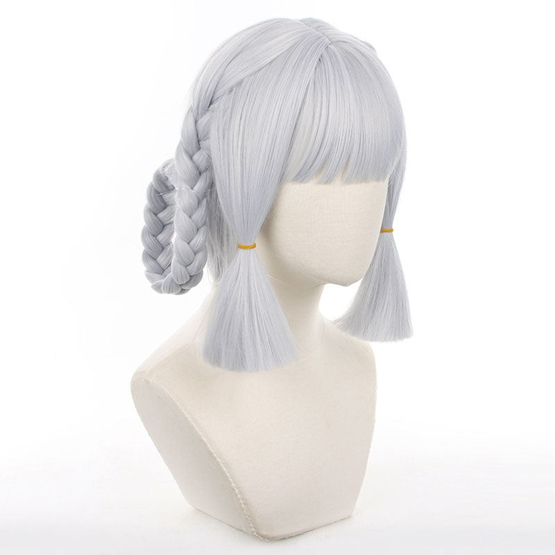 Game Genshin Impact Kamisato Ayaka Springbloom Missive Lolita Cosplay Wigs