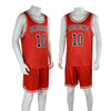 Anime Slam Dunk Hanamichi Sakuragi Basketball Uniform Cosplay Costumes