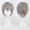 Classic Short 30cm Man Fashion Various Color White Black Gray Brown Pink Red Pruple Blonde Anime Cosplay Wigs - Cosplay Clans