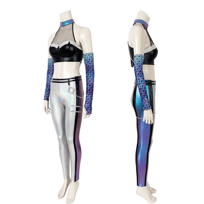 Game LOL KDA ALL OUT Kaisa Fullset Cosplay Costumes - Cosplay Clans