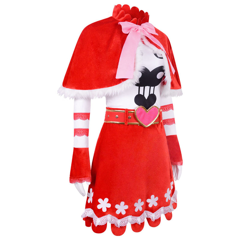 Anime One Piece Perona Christmas Cosplay Costumes 
