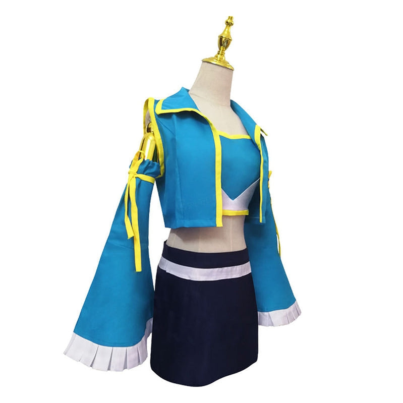 Anime Fairy Tail Lucy Heartfilia Uniforms Cosplay Costume - Cosplay Clans