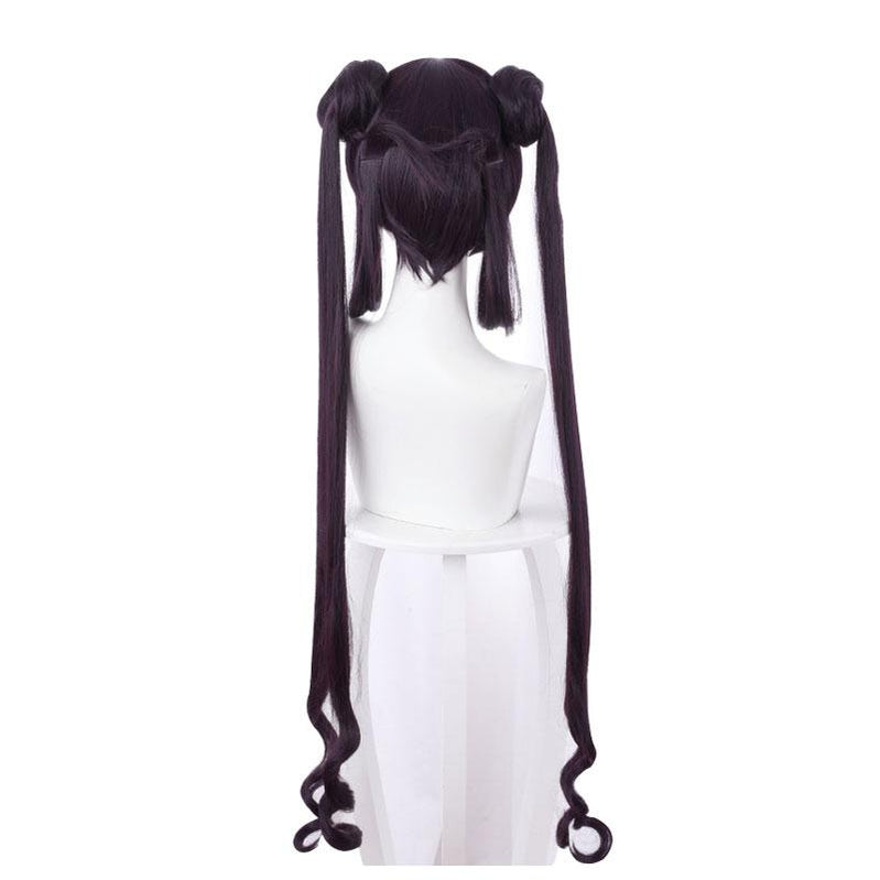 FGO Fate/Grand Order The Imperial Concubine Yang Yang Gui Fei Dark Purple Ponytail Cosplay Wig - Cosplay Clans