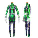 Anime My Hero Academia Tsuyu Asui Frog Combat Jumpsuit Cosplay Costume - Cosplay Clans