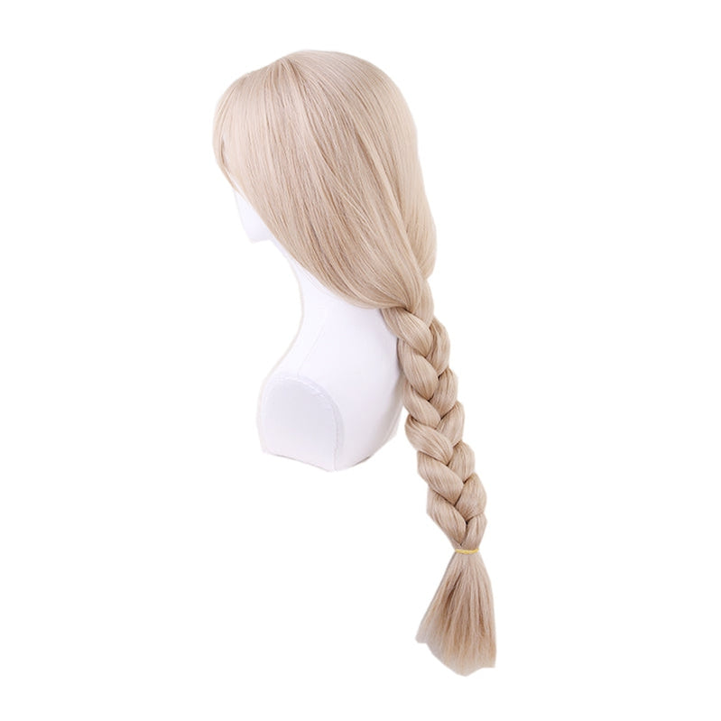 Anime Cells at Work Macrophages Long Linen Braided Cosplay Wigs - Cosplay Clans