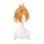 Anime My Hero Academia Denki Kaminari Short blond Cosplay Wigs with Free Headwear - Cosplay Clans