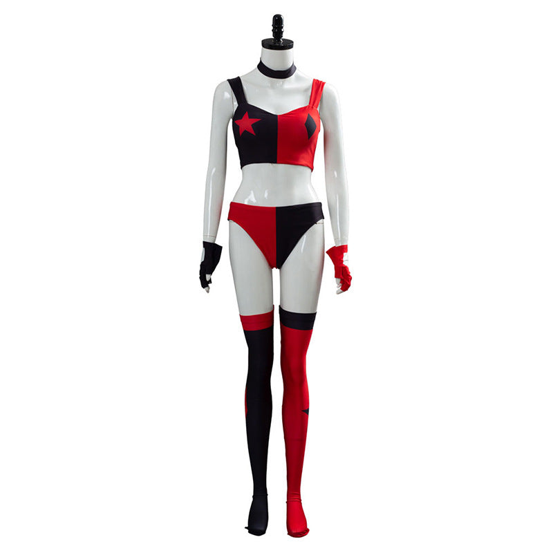 Movie The Suicide Squad Harley Quinn Outfits Cosplay Costumes - Cosplay Clans