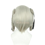 Anime Kakegurui Kirari Momobami Synthetic Silver Cosplay Wigs - Cosplay Clans