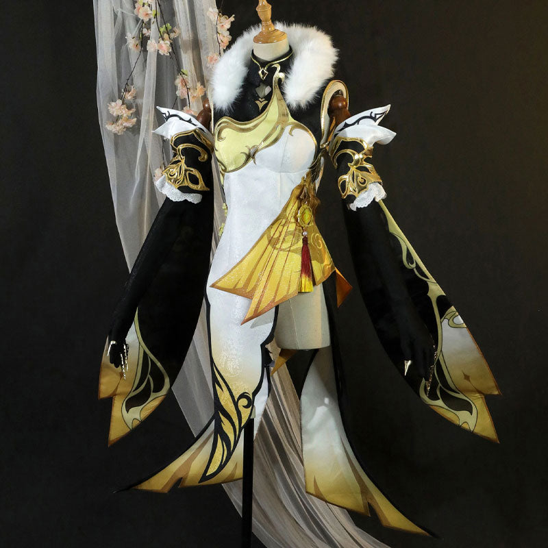 Genshin Impact Ningguang Halloween Cosplay Costume