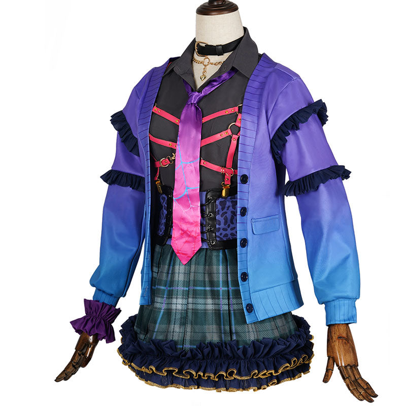 Hololive English Virtual YouTuber NIJISANJI XSOLEIL Meloco Kyoran Cosplay Costumes For Sales