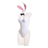 Date A Bullet White Queen Bunnysuit Cosplay Costumes 