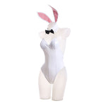 Date A Bullet White Queen Bunnysuit Cosplay Costumes 