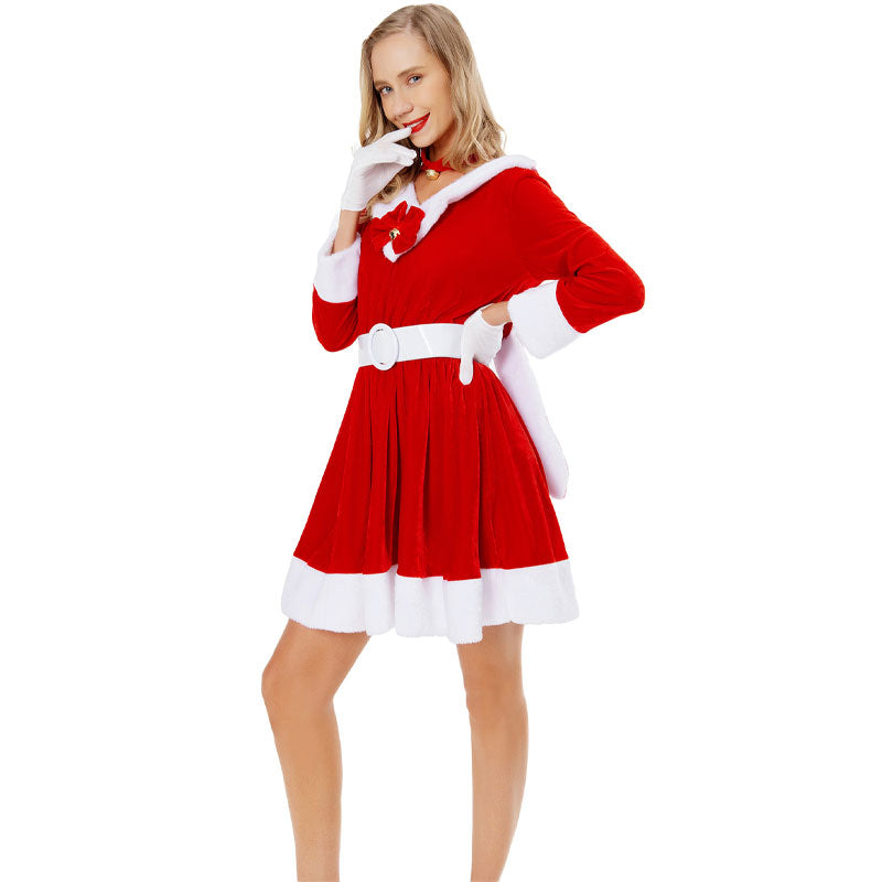 New Women's Sexy Christmas Costume Halloween Cosplay Costume Dress