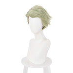 Anime Jujutsu Kaisen Kento Nanami Short Mixed Green Cosplay Wigs - Cosplay Clans