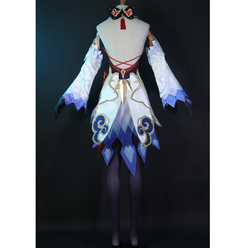 Game Genshin Impact Ganyu Fullset Cosplay Costumes 