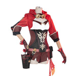 Game Genshin Impact Amber Fullset Cosplay Costumes - Cosplay Clans