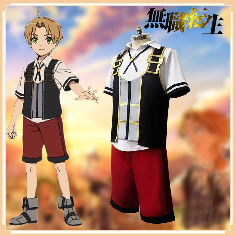 Mushoku Tensei Rudeus Greyrat Halloween cosplay costumes