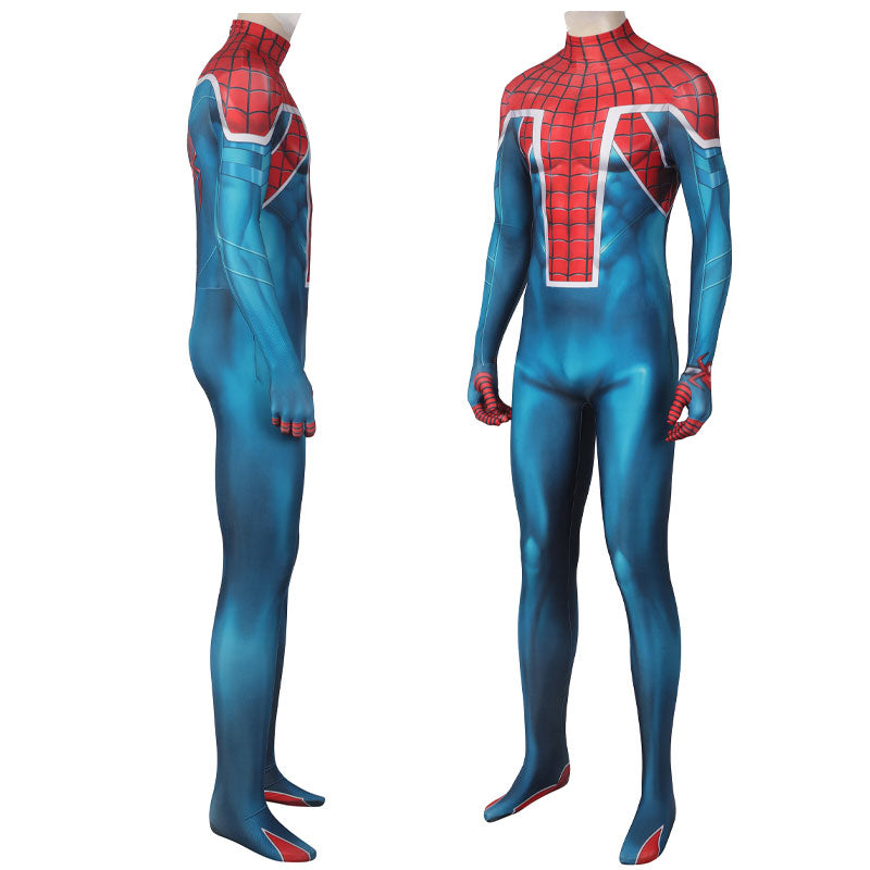 Marvel Spider-Man PS5 Spider-UK Suit Cosplay Costumes