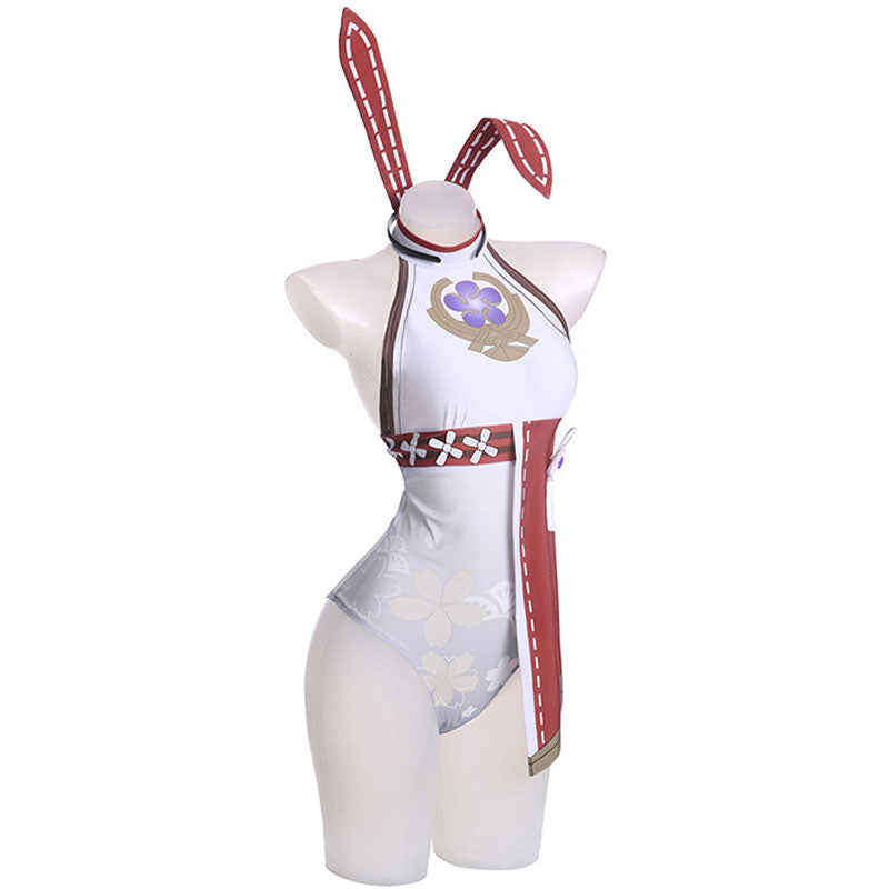 Shop Stunning Yae Miko Bunny Girl Cosplay Costumes - Genshin Impact