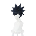 Anime Jujutsu Kaisen Megumi Fushiguro Short Dark Blue Cosplay Wigs - Cosplay Clans