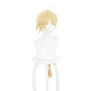 Game Genshin Impact Traveler Aether Blonde Ponytail Cosplay Wigs - Cosplay Clans