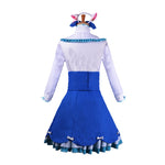 Anime Nekopara Catgirl Vanilla Blue Dress Outfits Cosplay Costume - Cosplay Clans