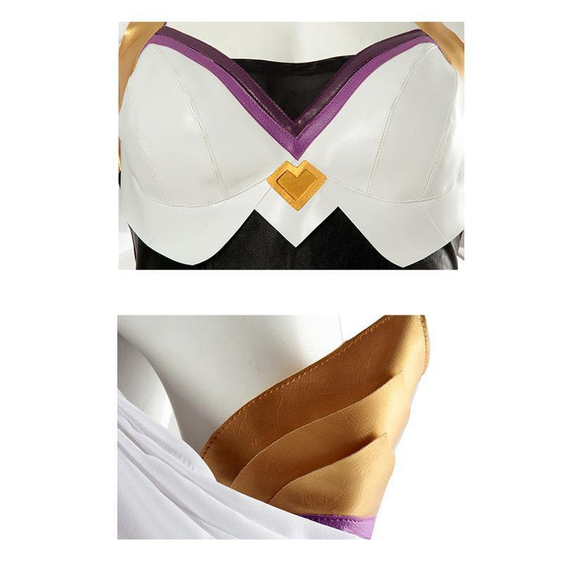 LOL KDA Skin Nine-Tailed Fox Ahri Outfit Full sets Cosplay Costumes - Cosplay Clans