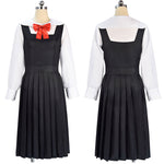 Anime Chainsaw Man Kobeni Higashiyama Black Dress Cosplay Costumes 