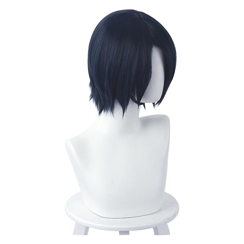 Anime Kaguya-sama: Love is War Yu Ishigami Navy Blue Men's Short Cosplay Wigs - Cosplay Clans