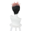 Anime Jujutsu Kaisen Yuji Itadori Short Pink Gradient Black Cosplay Wigs - Cosplay Clans