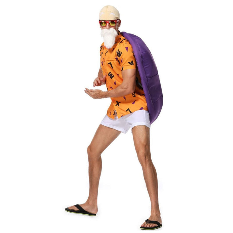 Anime Dragon Ball Master Roshi Cosplay Costume - Cosplay Clans