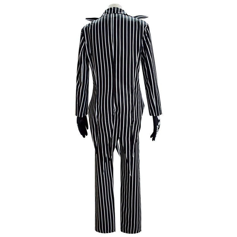 Movie The Nightmare Before Christmas Jack Skellington Cosplay Costume - Cosplay Clans