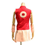 Anime Naruto Haruno Sakura Ninja Set Cosplay Costume - Cosplay Clans