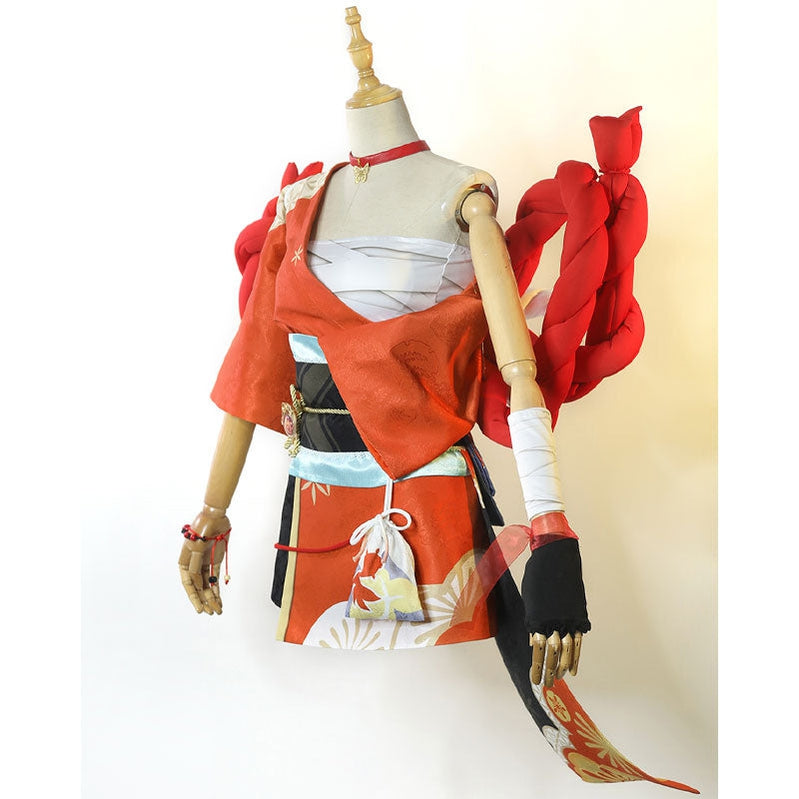 Genshin Impact Yoimiya Xiaogong Cosplay Costumes
