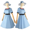 Anime Steins;Gate Shiina Mayuri Blue Dress Cosplay Costume