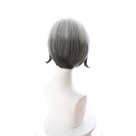 Game Identity V Mechanic Tracy Reznik Silver Gray Gradient Short Cosplay Wigs - Cosplay Clans