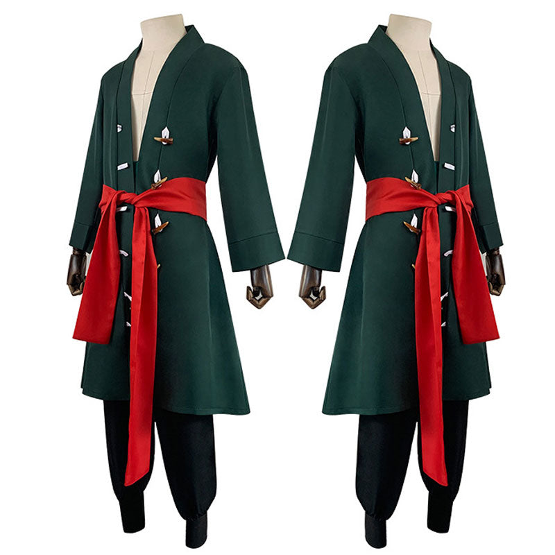 Anime One Piece Roronoa Zoro Cosplay Costume - Cosplay Clan