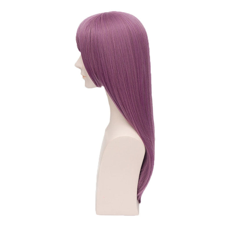 Anime Tokyo Ghoul Kamishiro Rize Long Purple Cosplay Wigs - Cosplay Clans