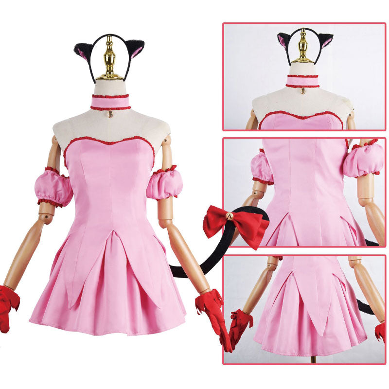 Anime Tokyo Mew Mew Ichigo Momomiya Dress Cosplay Costume