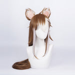 Genshin Impact Miss Hina Inugami Cosplay Wigs