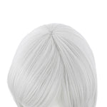 Anime Akudama Drive Cutthroat Short White Cosplay Wigs - Cosplay Clans