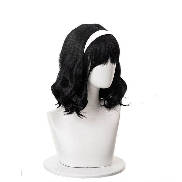 Game Identity V Witch Kawakami Tomie Yidhra Short Black Cosplay Wigs ...