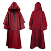 Medieval Cloak Halloween Hooded Robe Wizard Wizard Grim Reaper Long Sleeve Cloak - Cosplay Clans