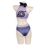 Anime Naruto Hyuga Hinata Swimsuit Cosplay Costumes