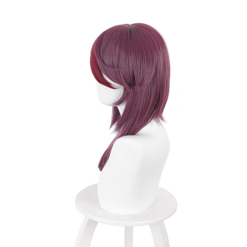 Genshin Impact Rosaria Purple Cosplay Wigs