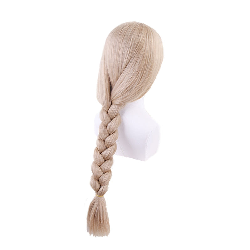 Anime Cells at Work Macrophages Long Linen Braided Cosplay Wigs - Cosplay Clans