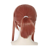 DDLC Monika Super Long Deep Pink Straight Synthetic Cosplay Wigs with Ponytail - Cosplay Clans