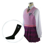 Danganronpa V3: Killing Harmony Kaede Akamatsu Uniform Cosplay Costumes - Cosplay Clans